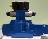 4WRZE25E220-7X/6EG24ETK31/A1D3M - Пропорциональный распределитель  Ду25 со встроенным усилителем (OBE), номинальный расход 220 л/мин, схема E, каналы управления ET - X и Y - внутренние, сигнал управления ± 10 В