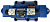 4WEH32M6X/6EG24N9EK4/B10 - Гидрораспределитель с электроуправлением Ду32 схема M (24), напряжение G24, каналы управления E = X - внутр. и Y - внеш.