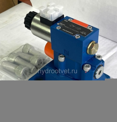 DBW30A2-5X/315CG24N9K4 - Предохранительный клапан Ду32 с давлением настройки до 315 бар, управление - X и Y - внутренние с разгрузкой A = закрыт с электроуправлением G24