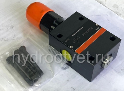 DBDH6G1X/200 - Предохранительный клапан прямого управления Ду6, давление регулировки до 200 бар, тип монтажа - резьбовой, элемент регулировки H = рукоятка
